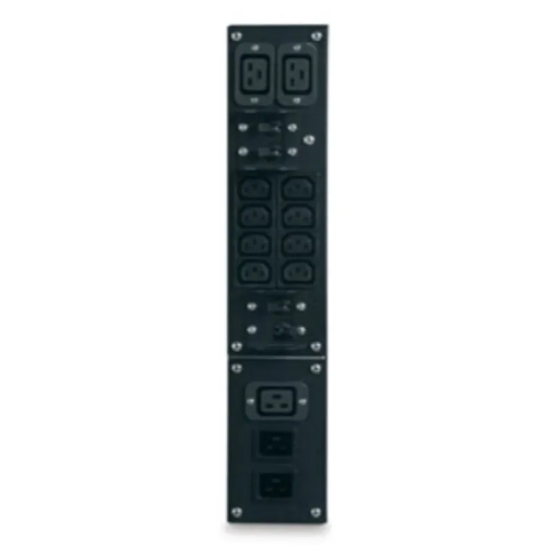 APC Service Bypass Panel- 230V, 32A, BBM, IEC320 C20/HW input, IEC-320 Output- (2) C19 (8) C13 — photo 3 of 4