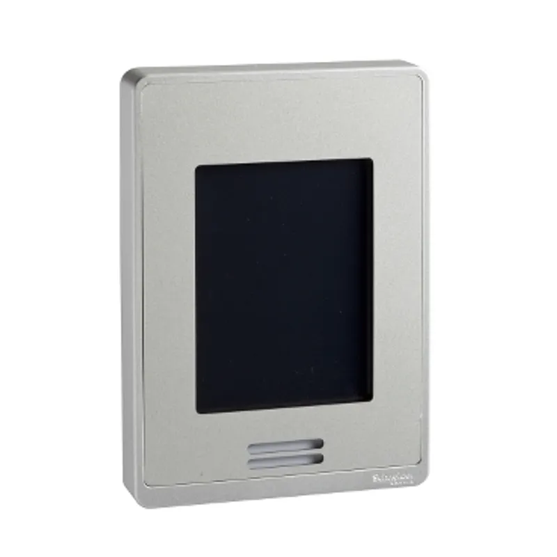 Hotel LV Fan Coil Room Controller & Zone Controller: BACnet MS/TP, ZigBee Embedded, RH sensor, IP ready, PIR motion sensor, Silver Case/Fascia.