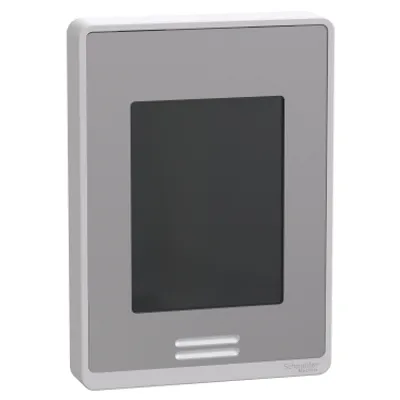 Roof Top Unit, Heat Pump & Indoor Air Quality Ctrl: BACnet MS/TP, RH sensor & control, PIR motion sensor, Silver Case/Fascia