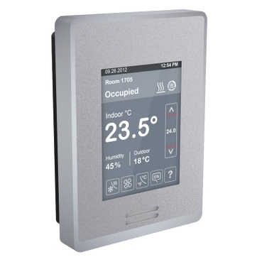 Roof Top Unit, Heat Pump & Indoor Air Quality Ctrl: BACnet MS/TP, RH sensor & control, PIR motion sensor, Silver Case/Fascia — photo 2 of 3