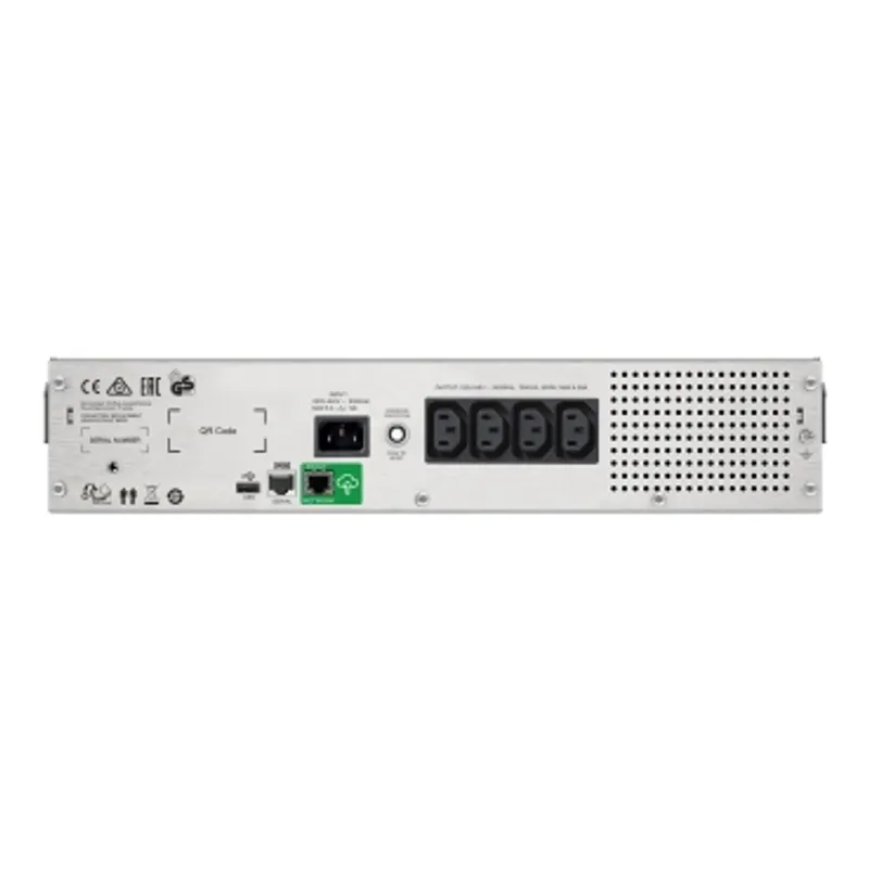 APC Smart-UPS C, Line Interactive, 1000VA, Rackmount 2U, 230V, 4x IEC C13 outlets, SmartConnect port, USB and Serial communication, AVR, Graphic LCD — photo 5 of 6