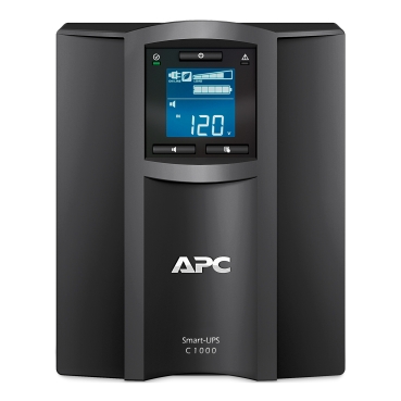 APC Smart-UPS C, Line Interactive, 1000VA, Tower, 230V, 8x IEC C13 outlets, SmartConnect port, USB and Serial communication, AVR, Graphic LCD — photo 3 of 5