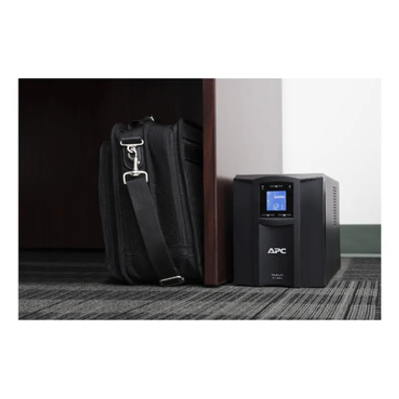 APC Smart-UPS C, Line Interactive, 1000VA, Tower, 230V, 8x IEC C13 outlets, SmartConnect port, USB and Serial communication, AVR, Graphic LCD — photo 5 of 5
