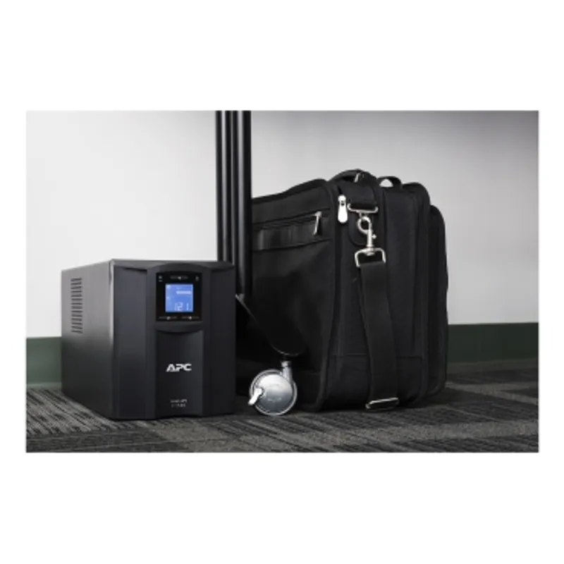 APC Smart-UPS C, Line Interactive, 1500VA, Tower, 230V, 8x IEC C13 outlets, SmartConnect port, USB and Serial communication, AVR, Graphic LCD — photo 4 of 5