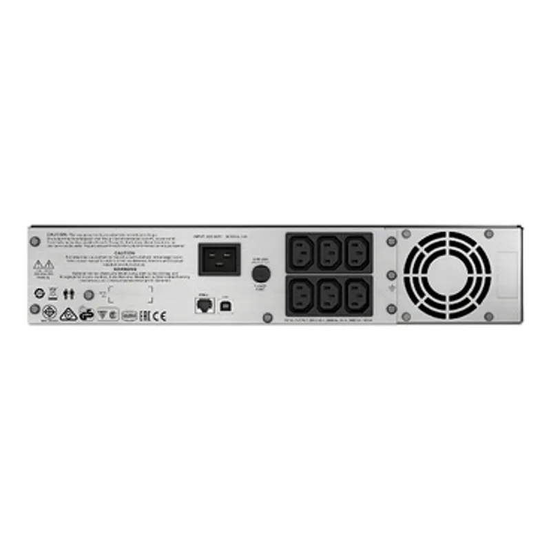 APC Smart-UPS C, Line Interactive, 2000VA, Rackmount 2U, 230V, 6x IEC C13 outlets, USB and Serial communication, AVR, Graphic LCD — photo 3 of 3