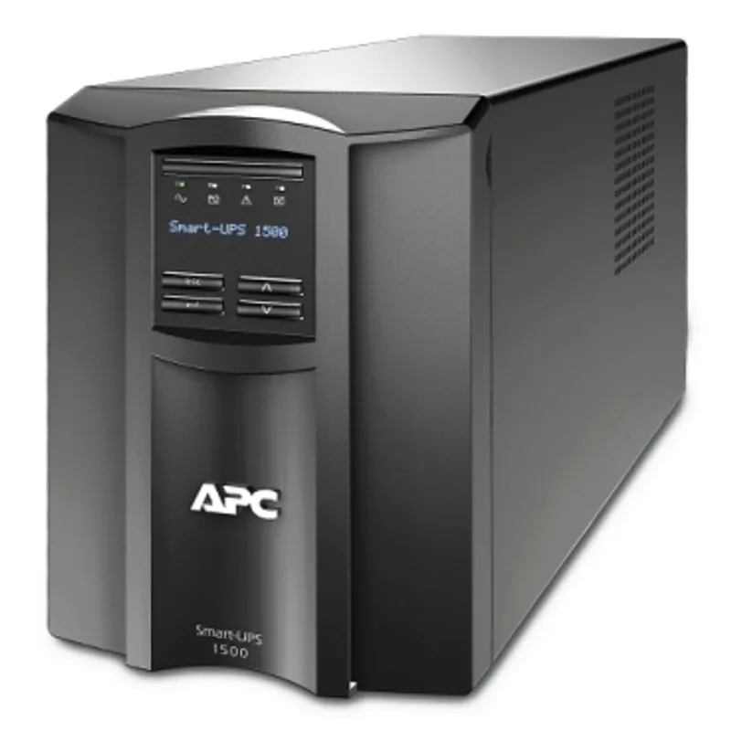 APC Smart-UPS, Line Interactive, 1500VA, Tower, 230V, 8x IEC C13 outlets, SmartConnect Port+SmartSlot, AVR, LCD — photo 1 of 4