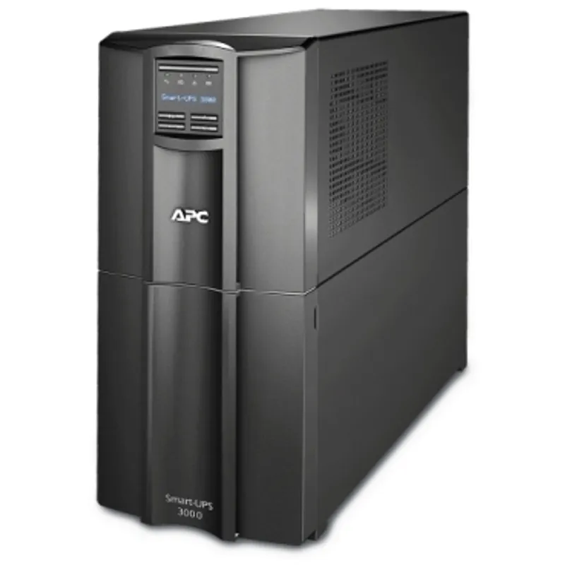 APC Smart-UPS, Line Interactive, 3kVA, Tower, 230V, 8x IEC C13+2x IEC C19 outlets, SmartConnect Port+SmartSlot, AVR, LCD — photo 1 of 3