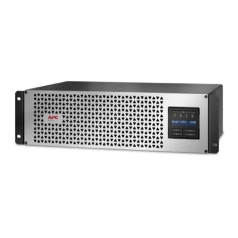 APC Smart-UPS, Line Interactive, 1500VA, Lithium-ion, Rackmount 3U, 230V, 6x IEC C13 outlets, SmartConnect Port+SmartSlot, Short Depth, AVR, LCD — photo 1 of 4