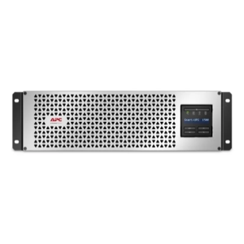 APC Smart-UPS, Line Interactive, 1500VA, Lithium-ion, Rackmount 3U, 230V, 6x IEC C13 outlets, SmartConnect Port+SmartSlot, Short Depth, AVR, LCD — photo 3 of 4