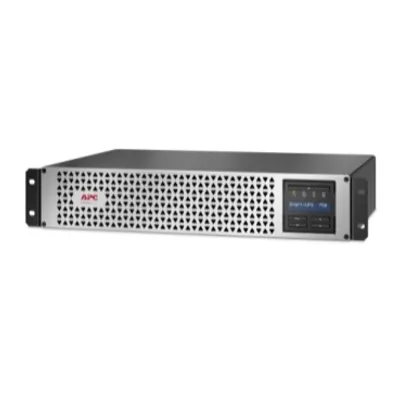 APC Smart-UPS, Line Interactive, 750VA, Lithium-ion, Rack/Tower, 2U, 230V, 6x IEC C13 outlets, SmartConnect Port+SmartSlot, Short Depth, AVR, LCD