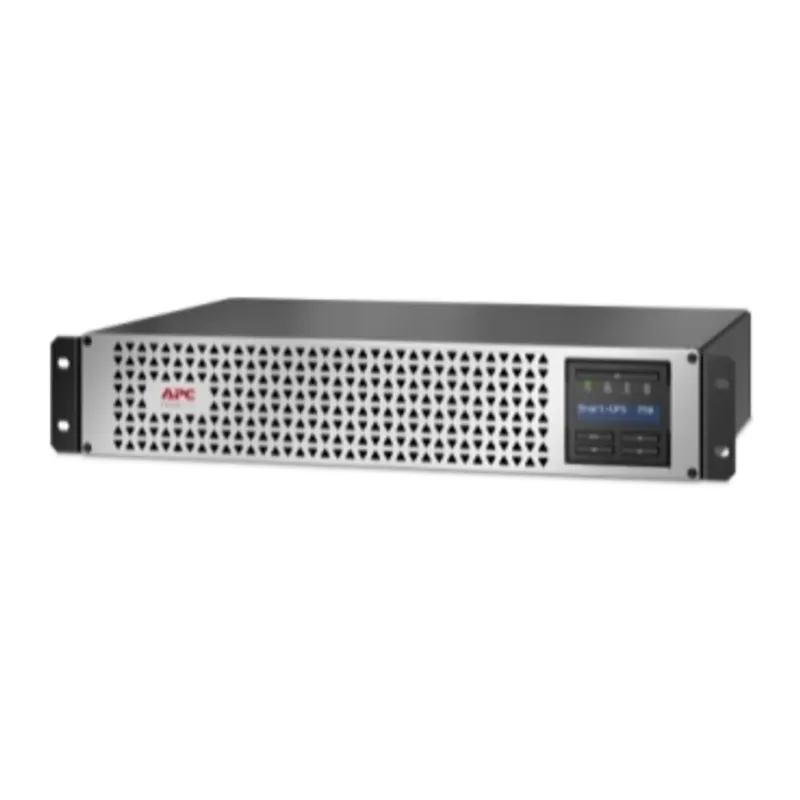 APC Smart-UPS, Line Interactive, 750VA, Lithium-ion, Rack/Tower, 2U, 230V, 6x IEC C13 outlets, SmartConnect Port+SmartSlot, Short Depth, AVR, LCD — photo 1 of 4