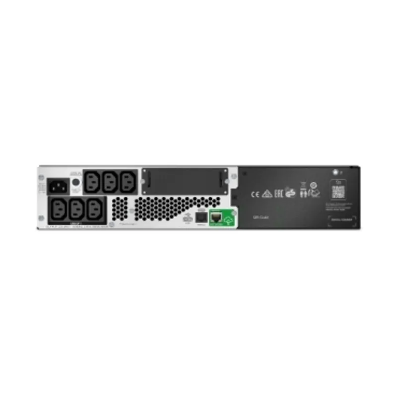 APC Smart-UPS, Line Interactive, 750VA, Lithium-ion, Rack/Tower, 2U, 230V, 6x IEC C13 outlets, SmartConnect Port+SmartSlot, Short Depth, AVR, LCD — photo 2 of 4