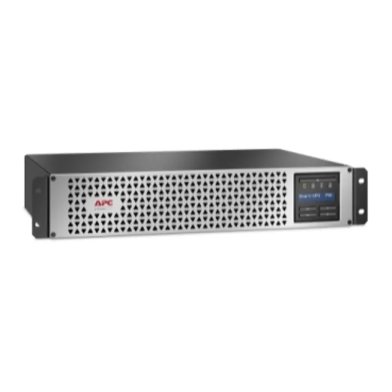 APC Smart-UPS, Line Interactive, 750VA, Lithium-ion, Rack/Tower, 2U, 230V, 6x IEC C13 outlets, SmartConnect Port+SmartSlot, Short Depth, AVR, LCD — photo 3 of 4