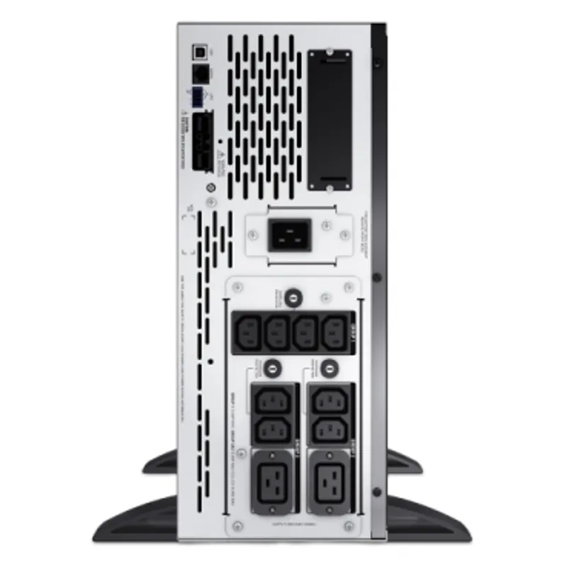 APC Smart-UPS X, Line Interactive, 2200VA, Rack/tower convertible 4U, 200V-240V, 8x C13+2x C19 IEC, SmartSlot, Extended runtime, Short depth — photo 7 of 9