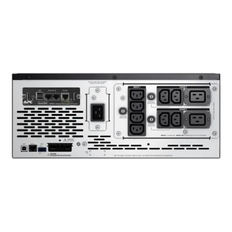 APC Smart-UPS X, Line Interactive, 2200VA, Rack/tower convertible 4U, 200V-240V, 8x C13+2x C19 IEC, NMC, Extended runtime, Short depth — photo 2 of 6