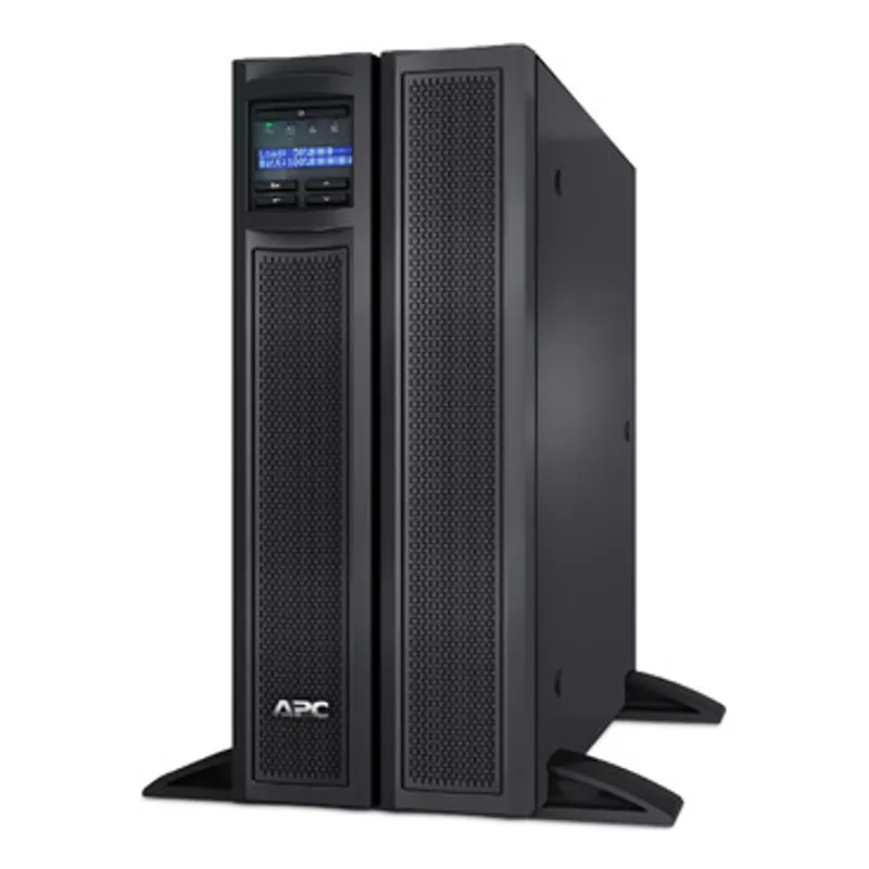 APC Smart-UPS X, Line Interactive, 3kVA, Rack/tower convertible 4U, 200V-240V, 8x C13+2x C19 IEC, SmartSlot, Extended runtime, Short depth — photo 1 of 9