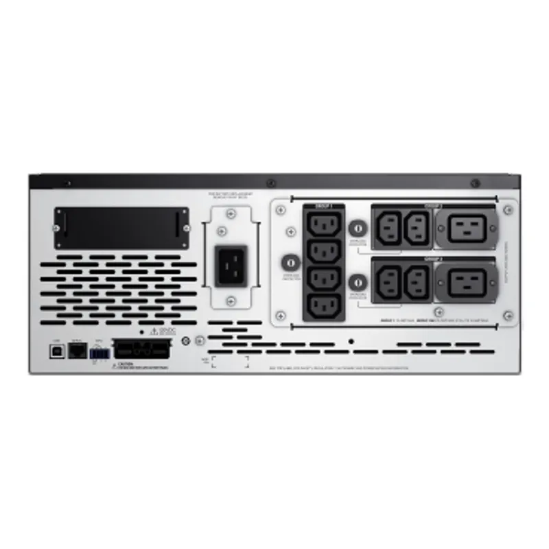 APC Smart-UPS X, Line Interactive, 3kVA, Rack/tower convertible 4U, 200V-240V, 8x C13+2x C19 IEC, SmartSlot, Extended runtime, Short depth — photo 2 of 9