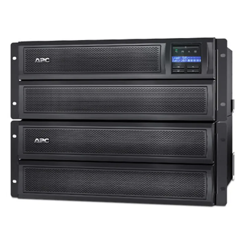 APC Smart-UPS X, Line Interactive, 3kVA, Rack/tower convertible 4U, 200V-240V, 8x C13+2x C19 IEC, SmartSlot, Extended runtime, Short depth — photo 4 of 9