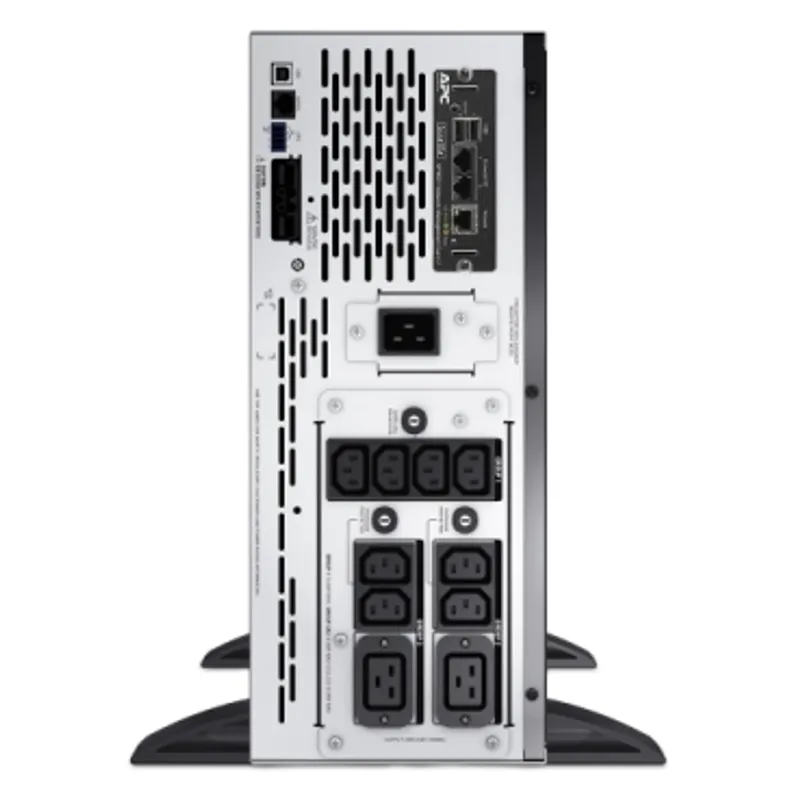 APC Smart-UPS X, Line Interactive, 3kVA, Rack/tower convertible 4U, 200V-240V, 8x C13+2x C19 IEC, NMC, Extended runtime, Short depth — photo 7 of 9