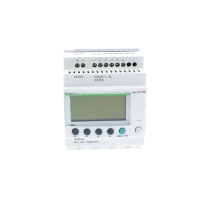 compact smart relay, Zelio Logic SR2 SR3, 10 IO, 24V DC, no clock, display — photo 4 of 5