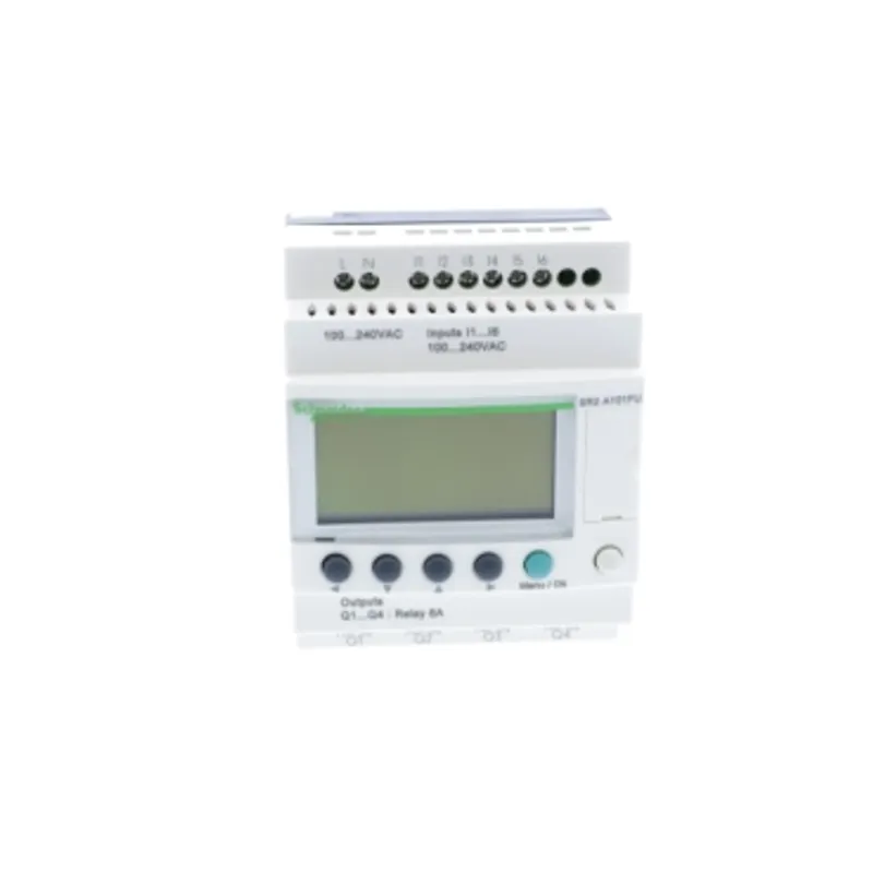 compact smart relay, Zelio Logic SR2 SR3, 10 IO, 100 to 240V AC, no clock, display — photo 2 of 5