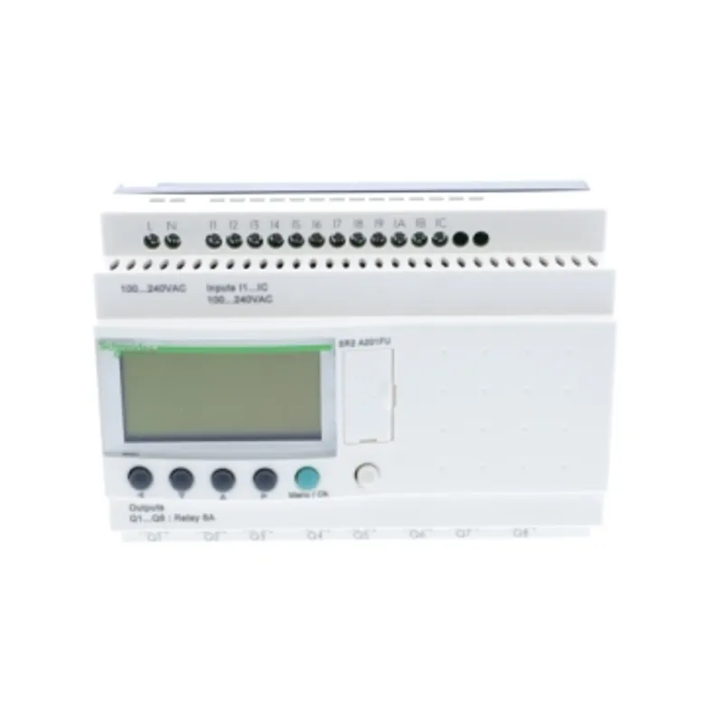 compact smart relay, Zelio Logic SR2 SR3, 20 IO, 100 to 240V AC, no clock, display — photo 3 of 5