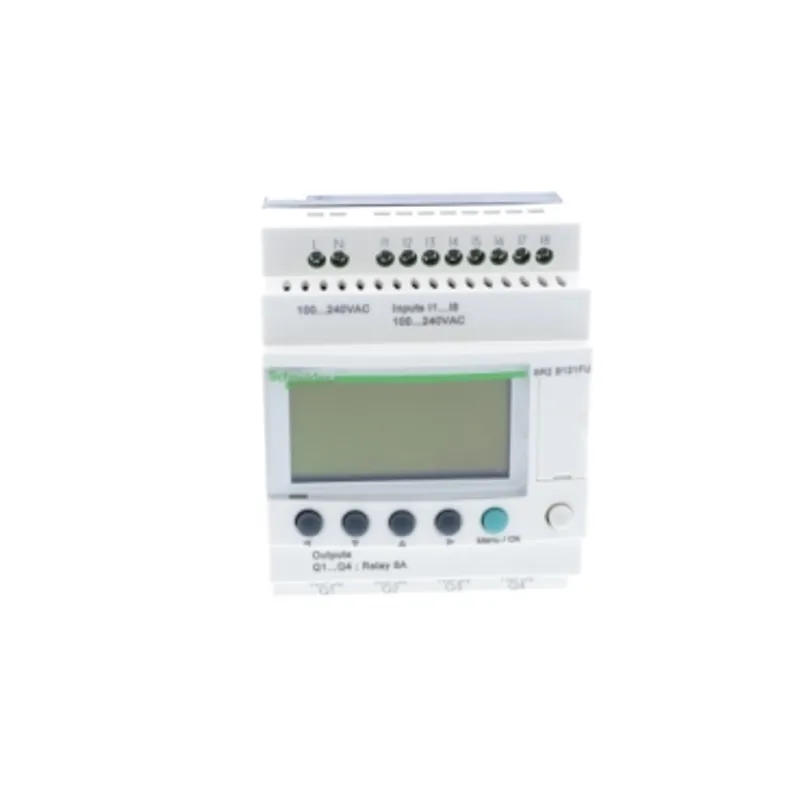 compact smart relay, Zelio Logic SR2 SR3, 12 IO, 100 to 240V AC, clock, display — photo 4 of 5