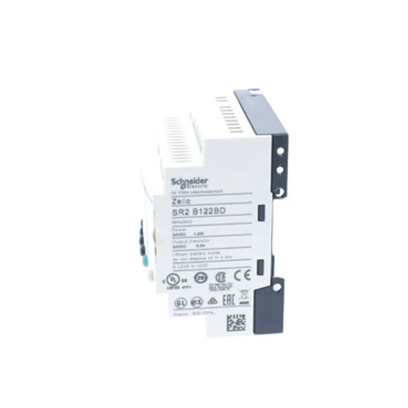 compact smart relay, Zelio Logic SR2 SR3, 12 IO, 24V DC, clock, display, 4 transistor outputs — photo 4 of 5