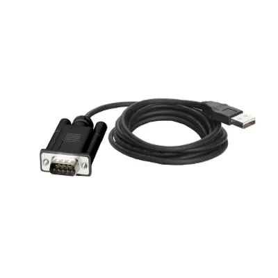 adaptator for PC USB port link, Zelio Logic, cable length 1.8m, 1 male connector