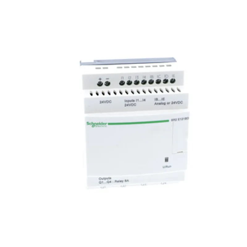 compact smart relay, Zelio Logic SR2 SR3, 12 IO, 24V DC, clock, no display — photo 3 of 5