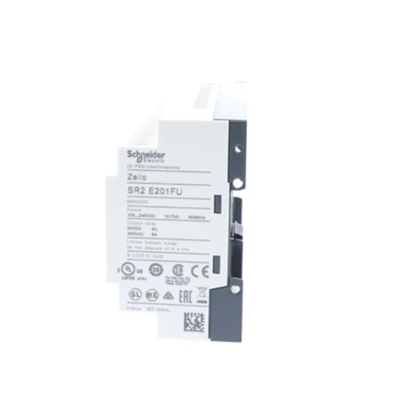 compact smart relay, Zelio Logic SR2 SR3, 20 IO, 100 to 240V AC, clock, no display — photo 2 of 5