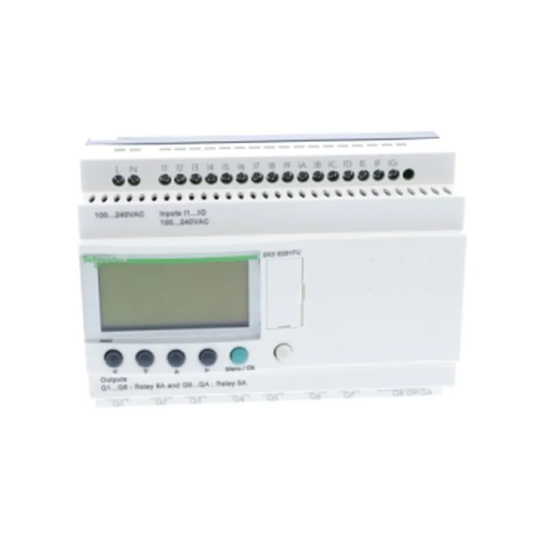modular smart relay, Zelio Logic SR2 SR3, 26 IO, 100 to 240V AC, clock, display — photo 3 of 5