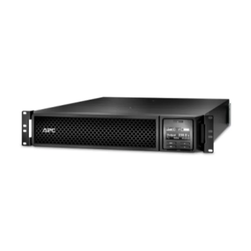 APC Smart-UPS On-Line, 3kVA, Rackmount 2U, 230V, 8x C13+2x C19 IEC outlets, Network Card, Extended runtime, W/ rail kit — photo 2 of 3