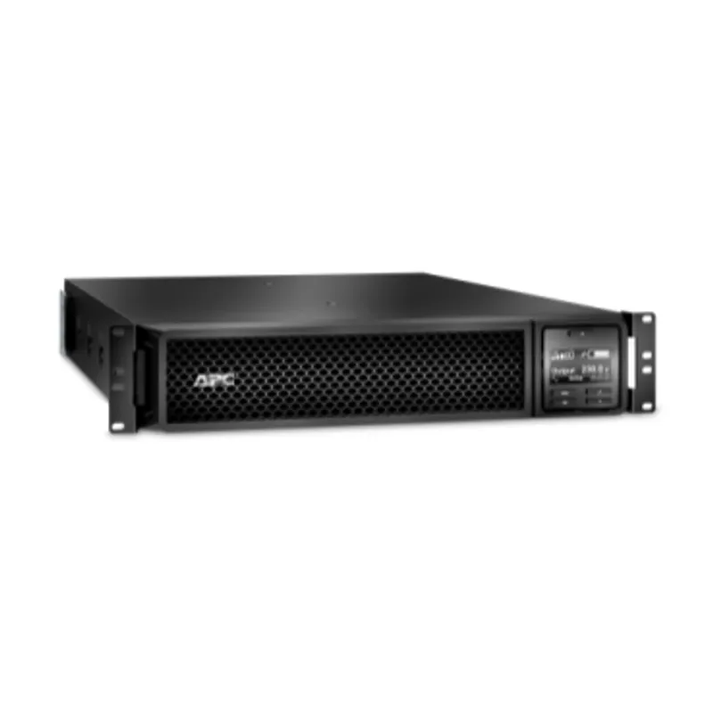 APC Smart-UPS On-Line, 3kVA, Rackmount 2U, 230V, 8x C13+2x C19 IEC outlets, Network Card, Extended runtime, W/ rail kit — photo 3 of 3