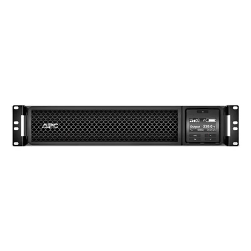 APC Smart-UPS On-Line, 3kVA, Rackmount 2U, 208V/230V, 6x C13+2x C19 IEC outlets, SmartSlot, Extended runtime, W/ rail kit — photo 4 of 4
