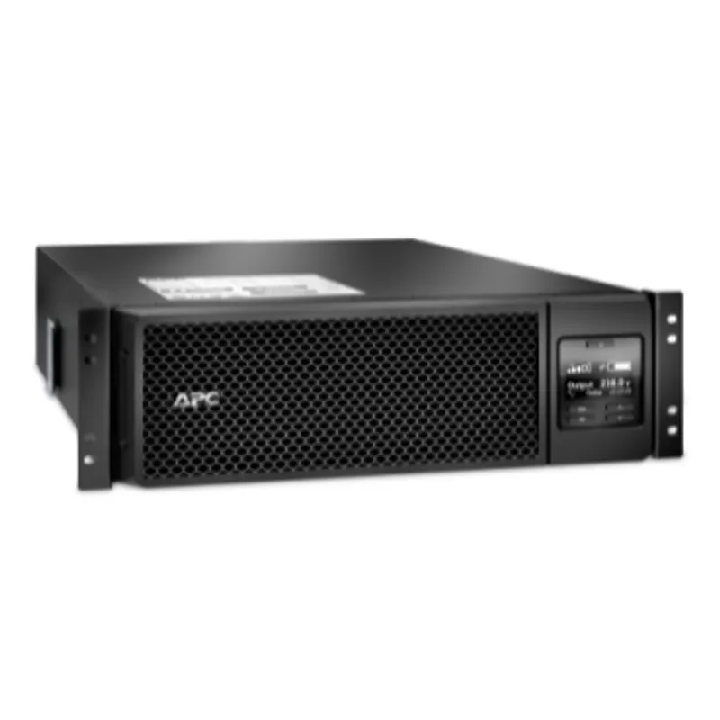 APC Smart-UPS On-Line, 5kVA, Rackmount 3U, 230V, 6x C13+4x C19 IEC outlets, Network Card+SmartSlot, Extended runtime, W/ rail kit, Marine — photo 2 of 12
