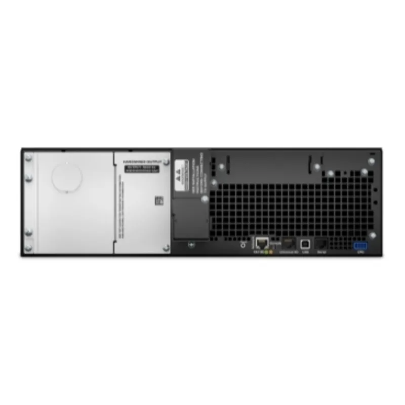 APC Smart-UPS On-Line, 5kVA, Rackmount 3U, 208V/230V, Hard wire 3-wire(2PH+G)+3-wire(H+N+E)+3-wire(H+N+G) outlets, Network Card+SmartSlot, W/ rail kit — photo 2 of 12
