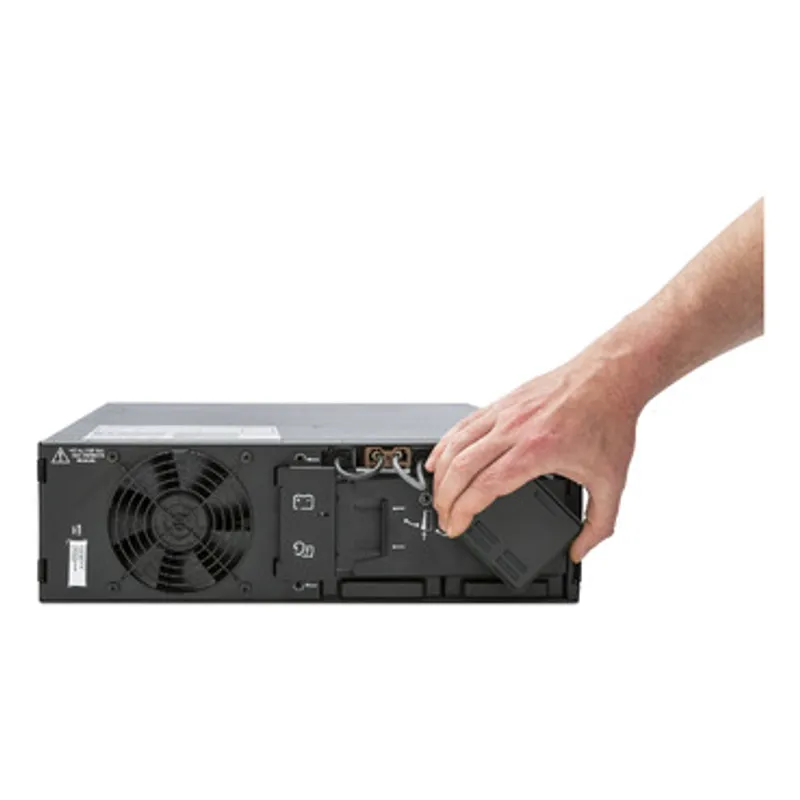 APC Smart-UPS On-Line, 5kVA, Rackmount 3U, 208V/230V, Hard wire 3-wire(2PH+G)+3-wire(H+N+E)+3-wire(H+N+G) outlets, Network Card+SmartSlot, W/ rail kit — photo 5 of 12