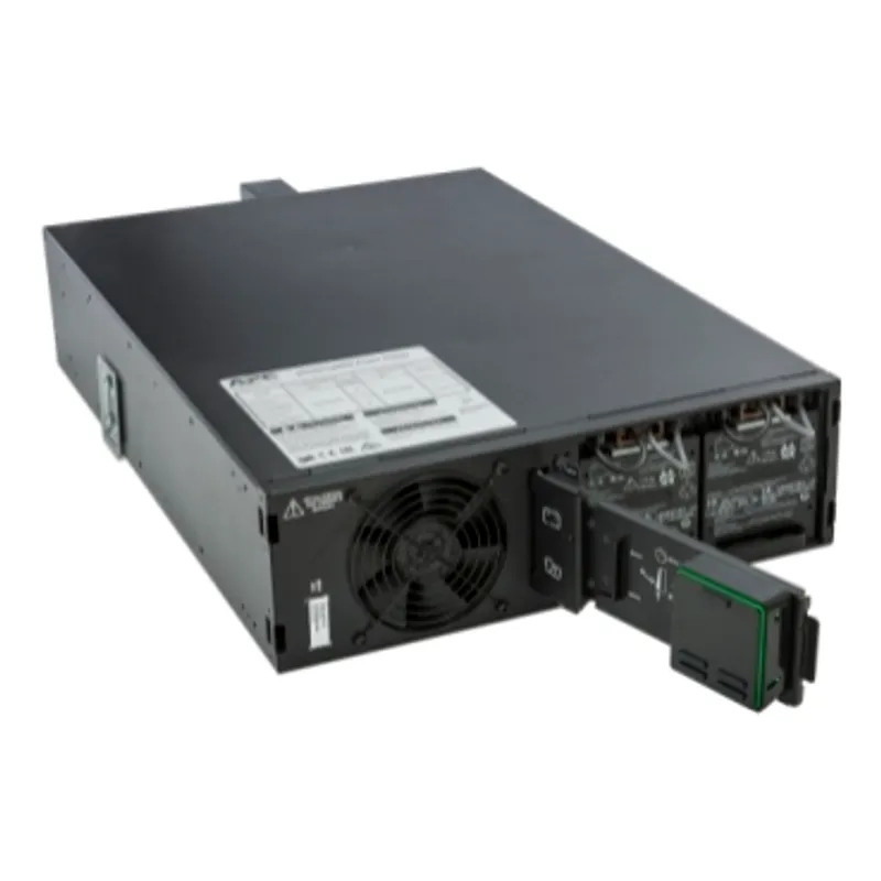APC Smart-UPS On-Line, 5kVA, Rackmount 3U, 208V/230V, Hard wire 3-wire(2PH+G)+3-wire(H+N+E)+3-wire(H+N+G) outlets, Network Card+SmartSlot, W/ rail kit — photo 9 of 12