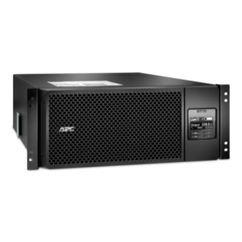 APC Smart-UPS On-Line, 6kVA/6kW, Rackmount 4U, 230V, 6x C13+4x C19 IEC outlets, Network Card+SmartSlot, Extended runtime, W/ rail kit, Marine — photo 1 of 13