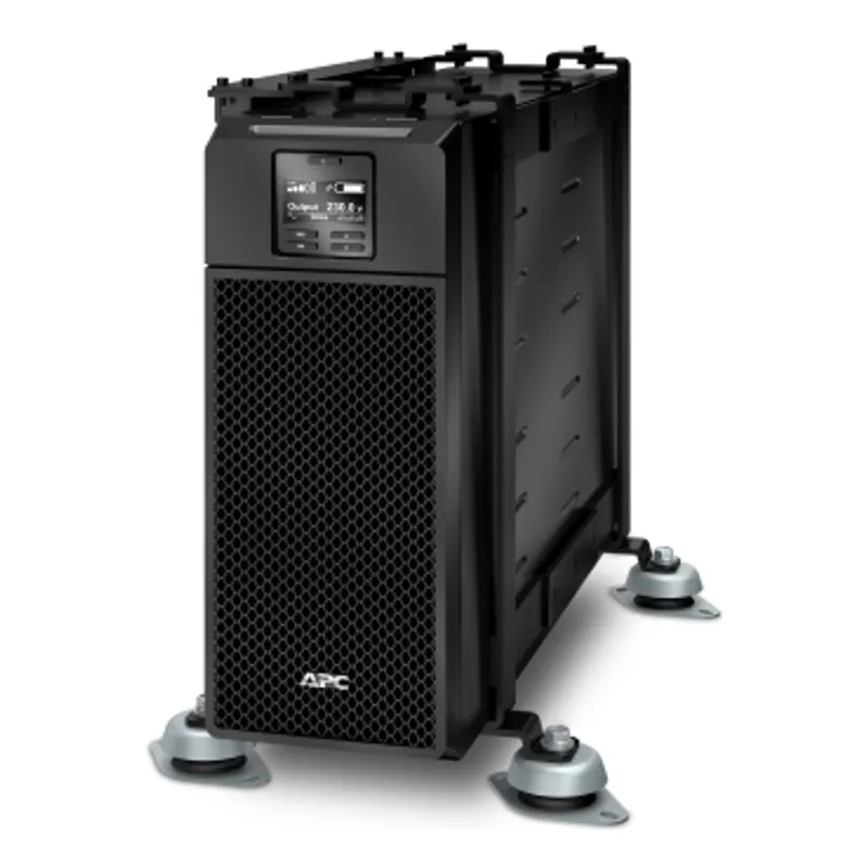 APC Smart-UPS On-Line, 6kVA/6kW, Rackmount 4U, 230V, 6x C13+4x C19 IEC outlets, Network Card+SmartSlot, Extended runtime, W/ rail kit, Marine — photo 10 of 13