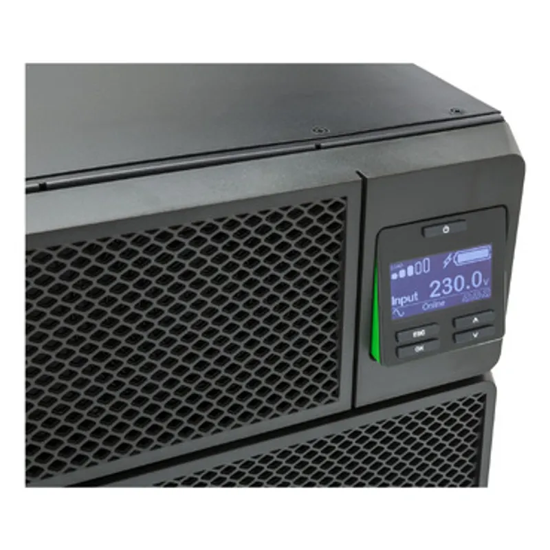 APC Smart-UPS On-Line, 6kVA/6kW, Rackmount 4U, 230V, 6x C13+4x C19 IEC outlets, Network Card+SmartSlot, Extended runtime, W/ rail kit, Marine — photo 2 of 13