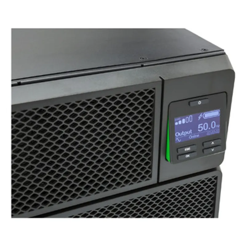 APC Smart-UPS On-Line, 6kVA/6kW, Rackmount 4U, 230V, 6x C13+4x C19 IEC outlets, Network Card+SmartSlot, Extended runtime, W/ rail kit, Marine — photo 5 of 13