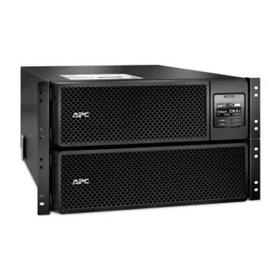 APC Smart-UPS On-Line, 8kVA/8kW, Rackmount 6U, 230V 3:1 and 1:1, 6x C13+4x C19 IEC outlets, Network Card+SmartSlot, Extended runtime, W/ rail kit