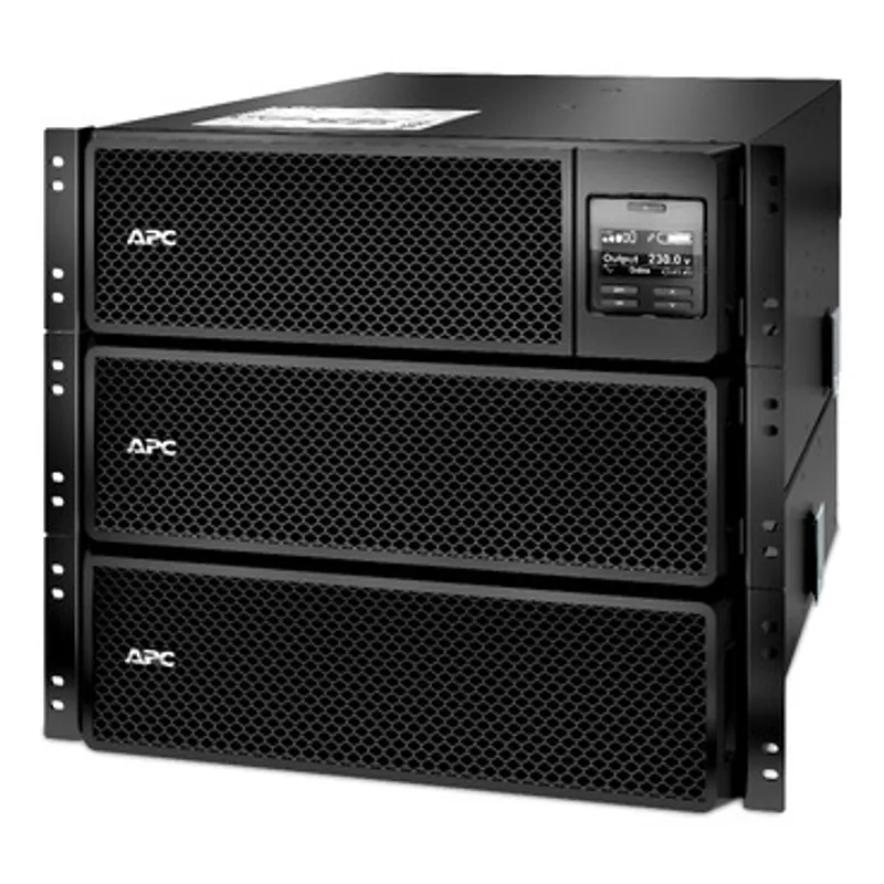 APC Smart-UPS On-Line, 8kVA/8kW, Rackmount 6U, 230V 3:1 and 1:1, 6x C13+4x C19 IEC outlets, Network Card+SmartSlot, Extended runtime, W/ rail kit — photo 2 of 13