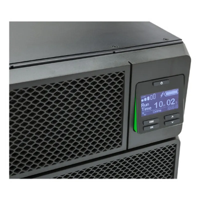 APC Smart-UPS On-Line, 8kVA/8kW, Rackmount 6U, 230V 3:1 and 1:1, 6x C13+4x C19 IEC outlets, Network Card+SmartSlot, Extended runtime, W/ rail kit — photo 4 of 13