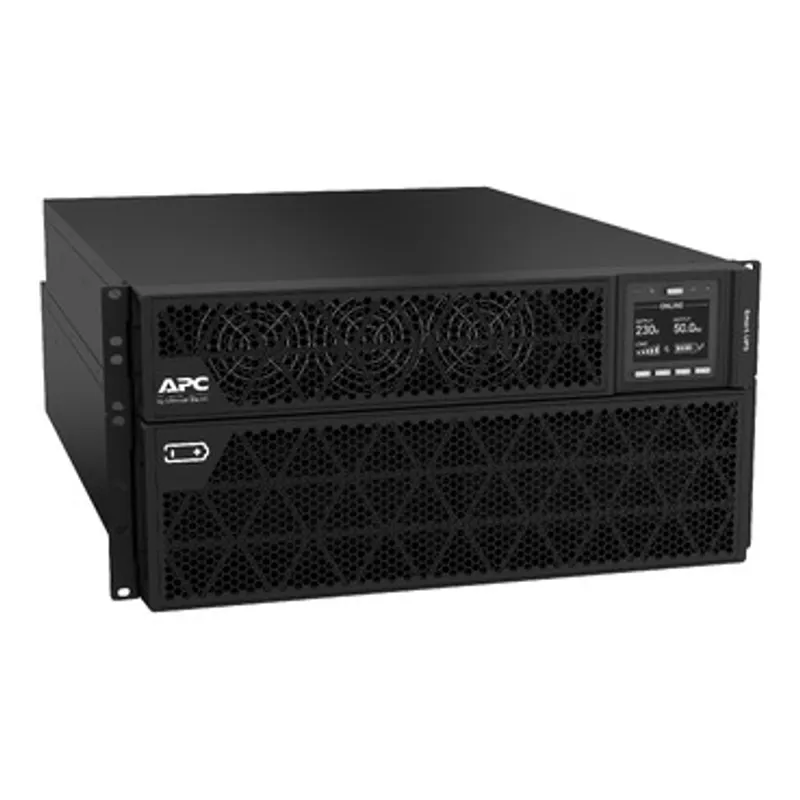 APC Smart-UPS On-Line, 10kVA/10kW, Rack/Tower, 230V, 2x IEC C13+1x IEC C19+Hard wire 3-wire (H+N+E) outlets, Network Card, W/O rail kit — photo 1 of 6