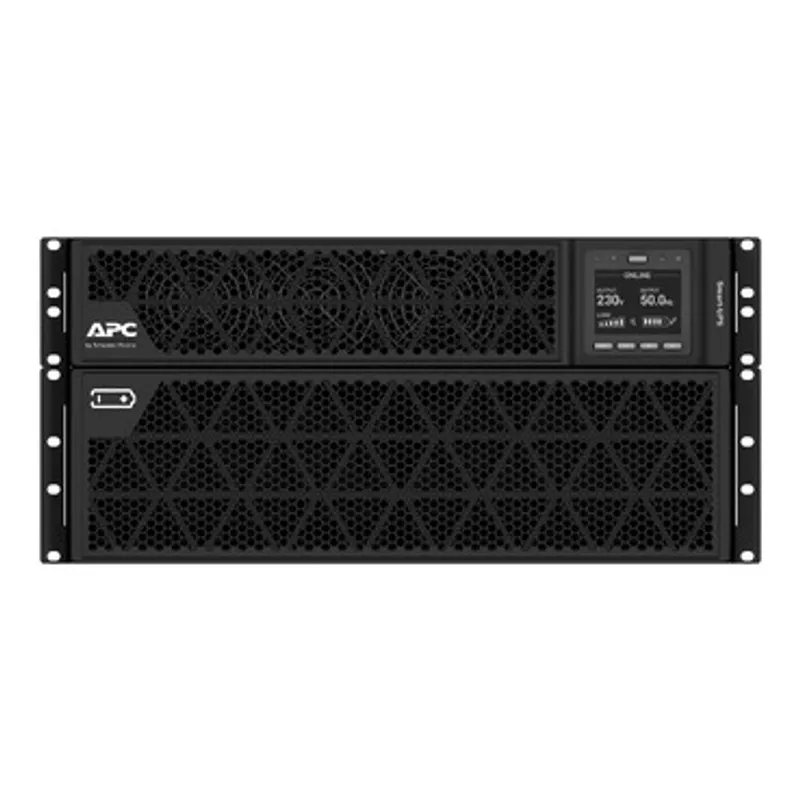 APC Smart-UPS On-Line, 10kVA/10kW, Rack/Tower, 230V, 2x IEC C13+1x IEC C19+Hard wire 3-wire (H+N+E) outlets, Network Card, W/O rail kit — photo 3 of 6