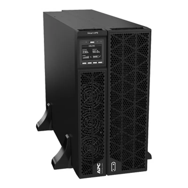 APC Smart-UPS On-Line, 10kVA/10kW, Rack/Tower, 230V, 2x IEC C13+1x IEC C19+Hard wire 3-wire (H+N+E) outlets, Network Card, W/O rail kit — photo 6 of 6