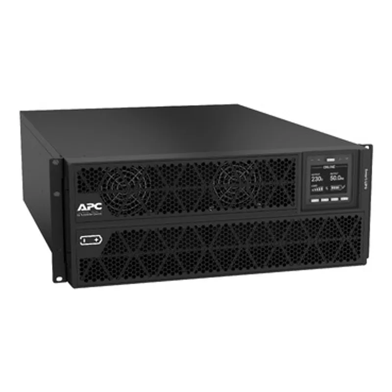 APC Smart-UPS On-Line, 6kVA, Rack/Tower, 230V, 2x IEC C13 + 1x IEC C19 + Hard wire outlets, Network Card, w/o rail kit — photo 1 of 5